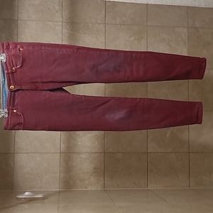 Women's Michael Kors Red Jeans sz 6